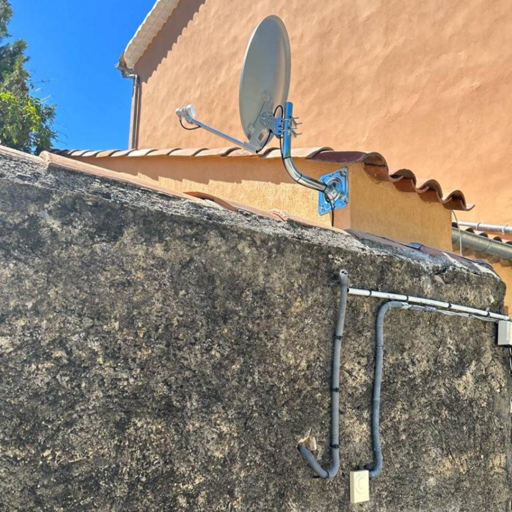 installation tv par satellite